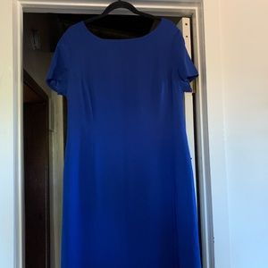 Talbots royal blue dress size 16